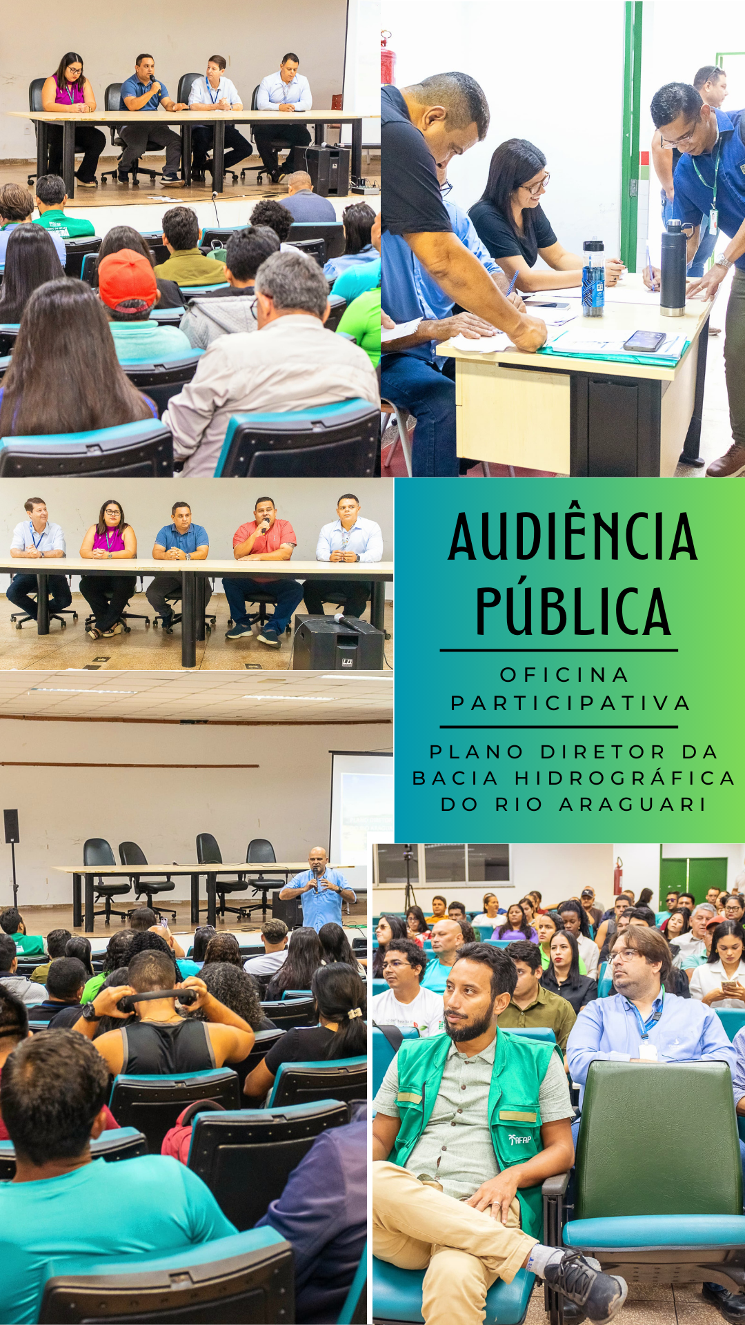 AUDIÊNCIA E OFICINA PARTICIPATIVA 